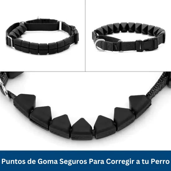 Collar de Picos de Goma para Perros para Entrenamiento - Soft Point Training Collar