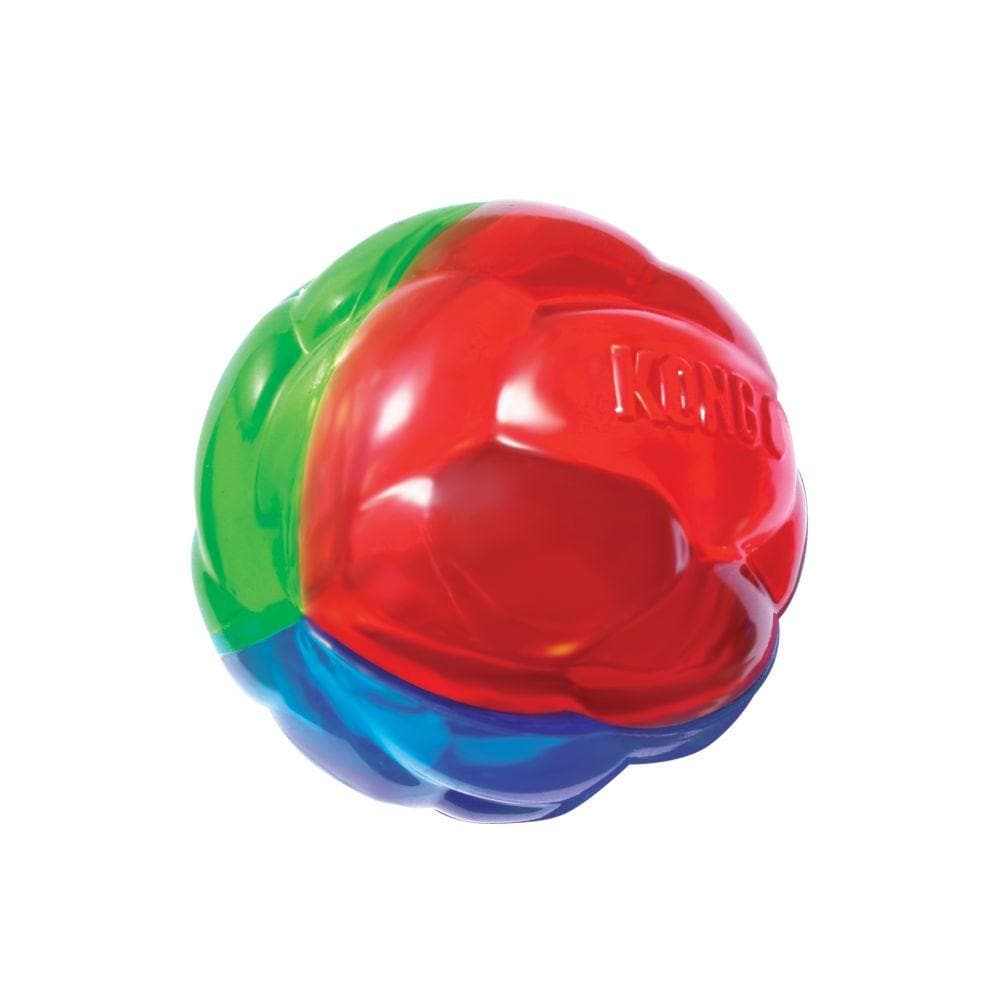 Twistz Ball KONG® Pelota Super Rebotadora, Resistente y Colorida