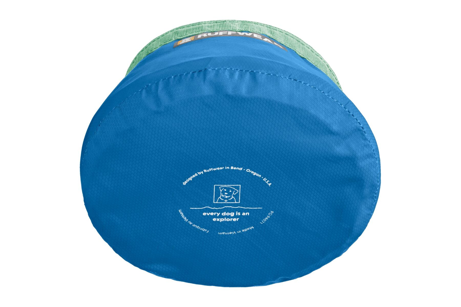 Trail Runner Bowl Plato Ultra Portátil y Colapsable en Azul (Blue Pool) - Ruffwear