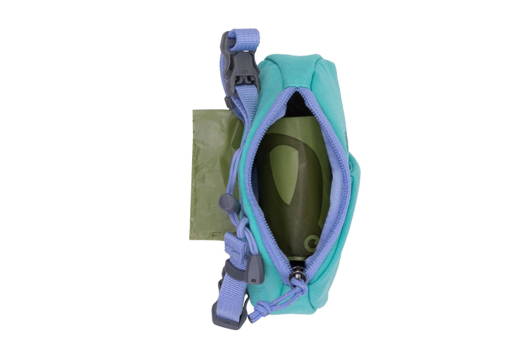 Dispensador de Bolsas Stash Bag Mini en Verde Aqua - Ruffwear