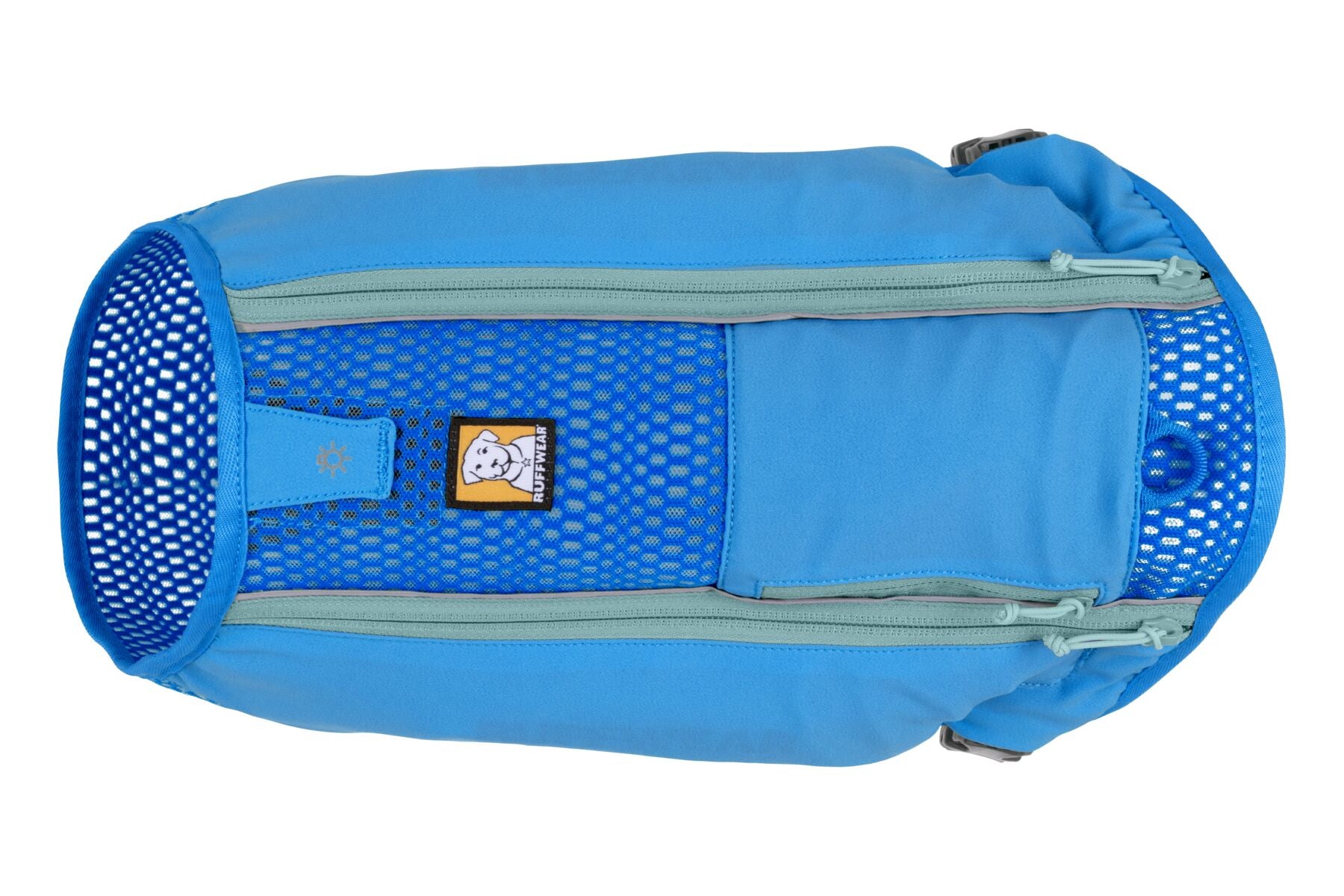 Chaleco para Perros Trail Runner Running Vest en Azul (Blue Pool) de Ruffwear