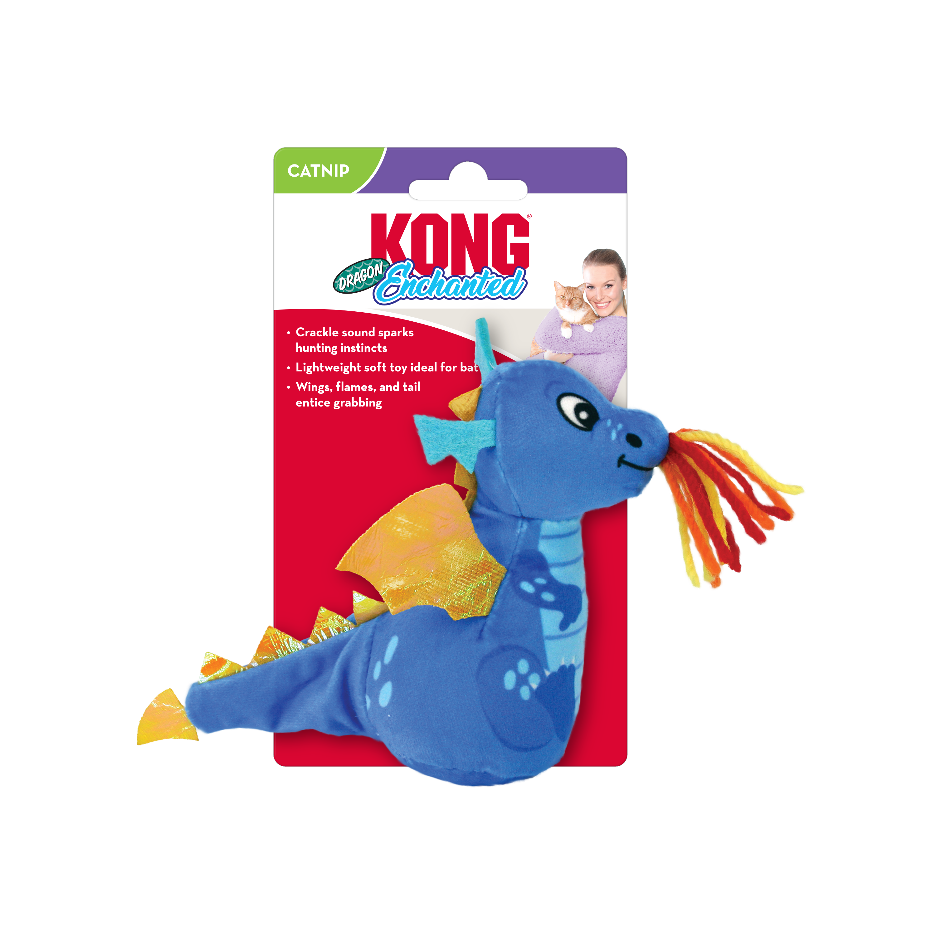 Enchanted Dragon - Dragón de Juguete para Gatos de Kong