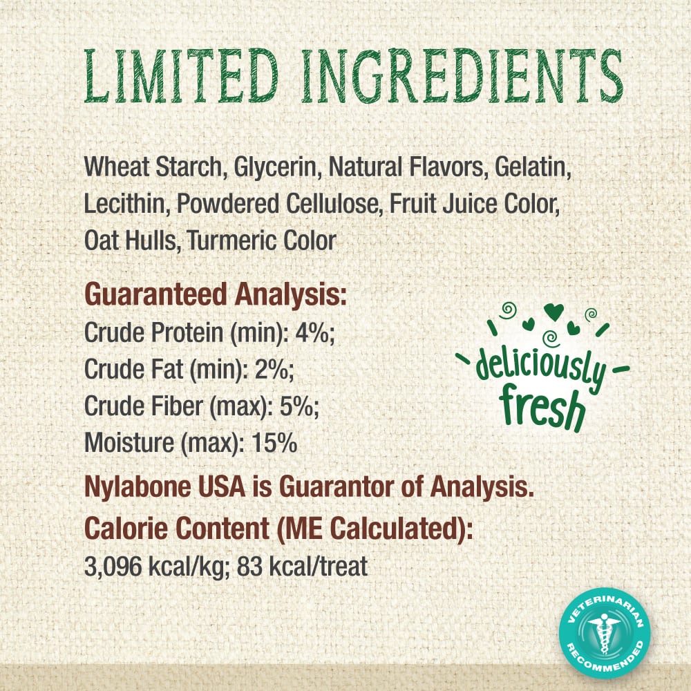 Premios Dentales Nutri Dent Naturales Sabor Aliento Fresco para Perros | Nylabone