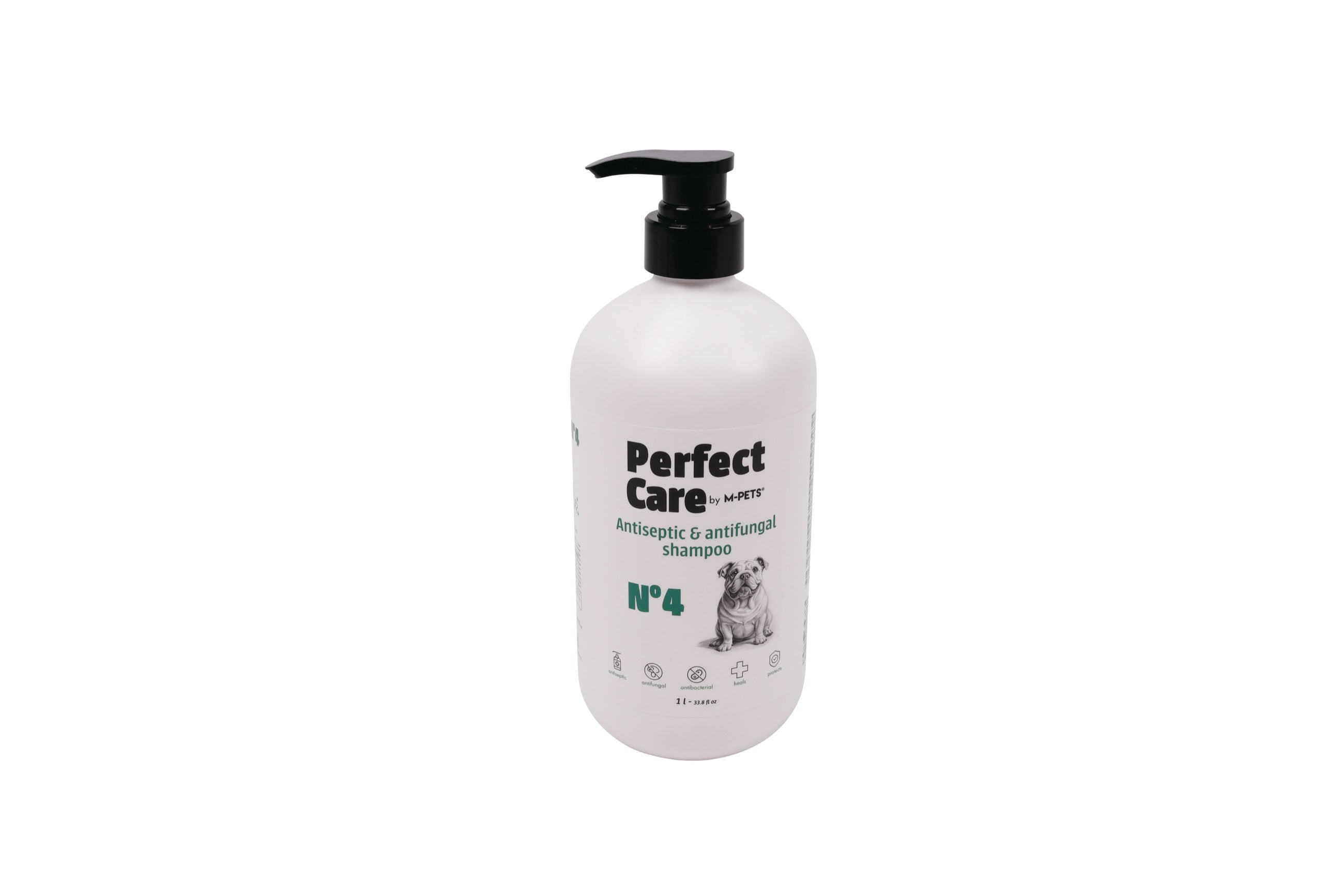 Shampoo Antiséptico y Antifúngico para Perro - 1L | M-PETS Perfect Care No.4