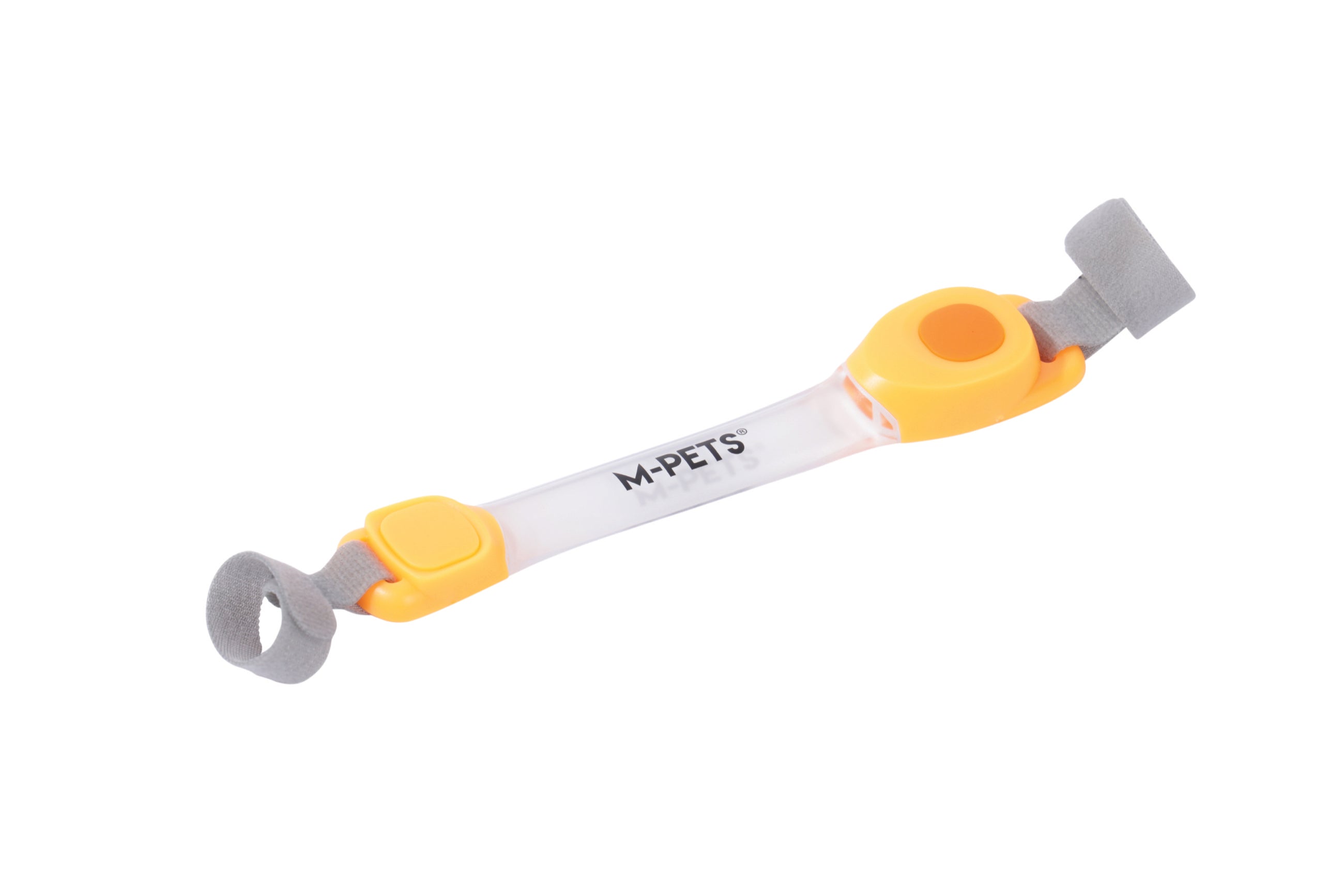 Banda LED Recargable FLASH para Perros - Naranja (Orange) | M-PETS