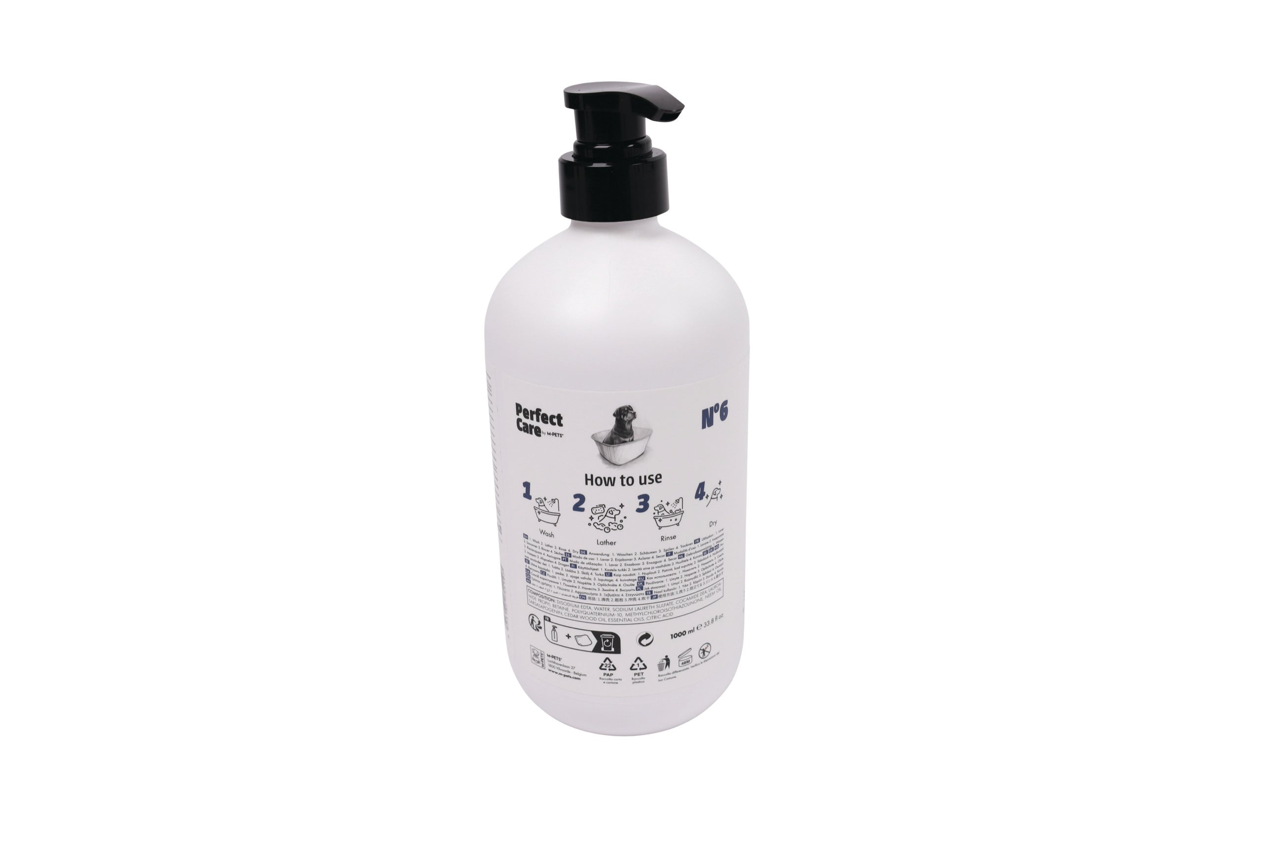 Shampoo Desodorizante para Perro - 1L | M-PETS Perfect Care No.6