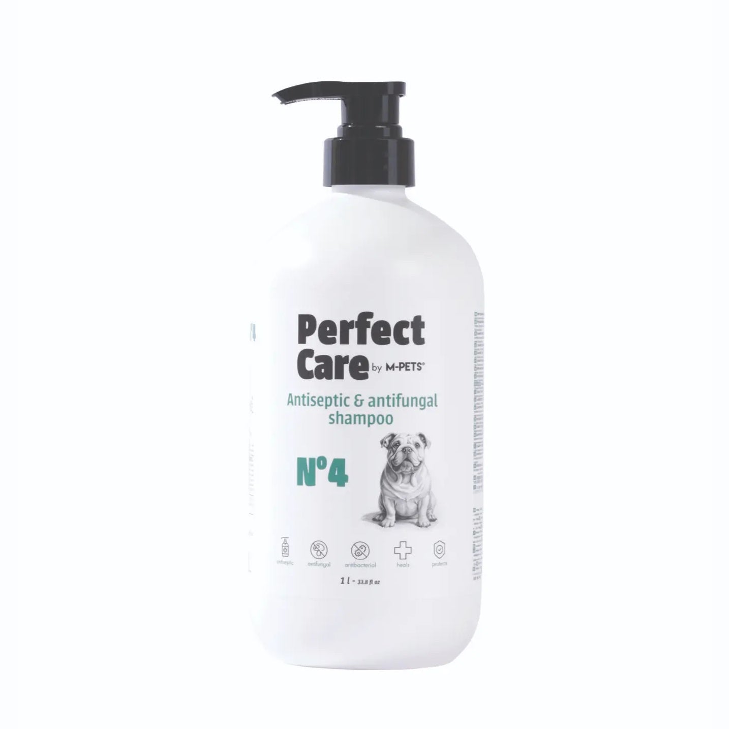Shampoo Antiséptico y Antifúngico para Perro - 1L | M-PETS Perfect Care No.4