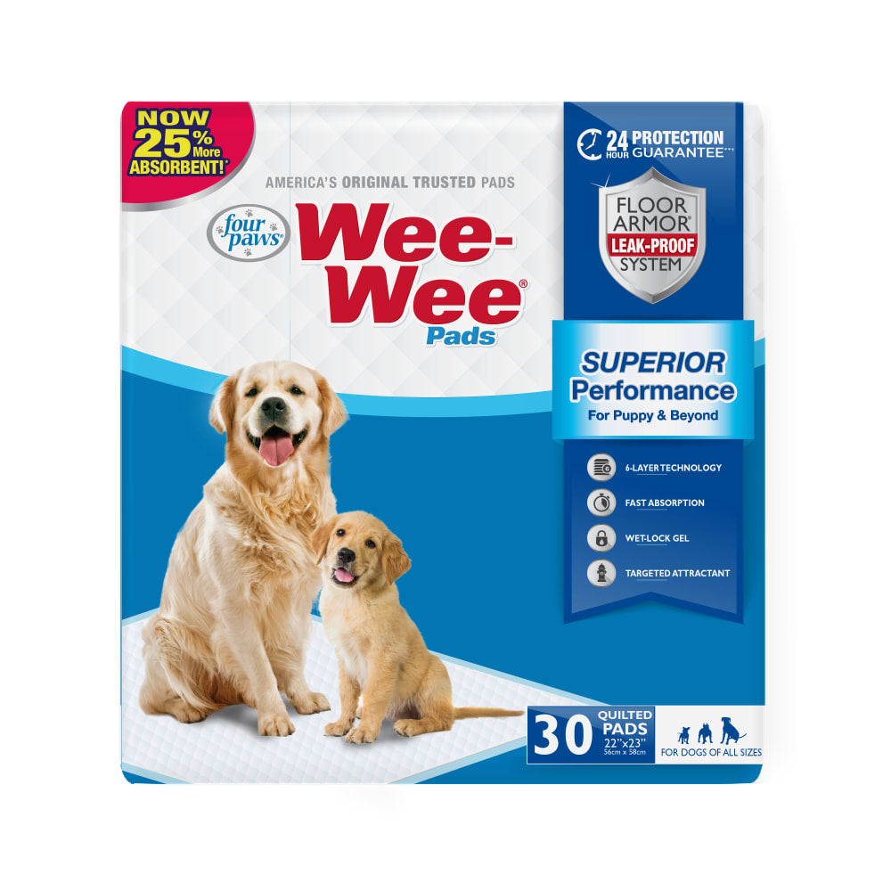 Tapete Entrenador para Perros Wee‑Wee® Pads 6 Capas – 55.9 × 58.4 cm
