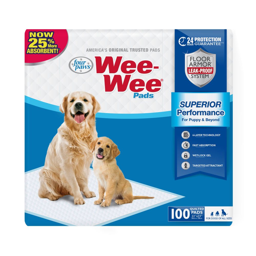 Tapete Entrenador para Perros Wee‑Wee® Pads 6 Capas – 55.9 × 58.4 cm