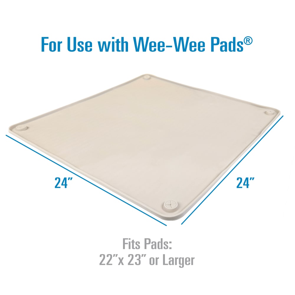 Portatapete de Silicón Wee-Wee® – Compatible con tapetes de 55.9 × 58.4 cm o mayores