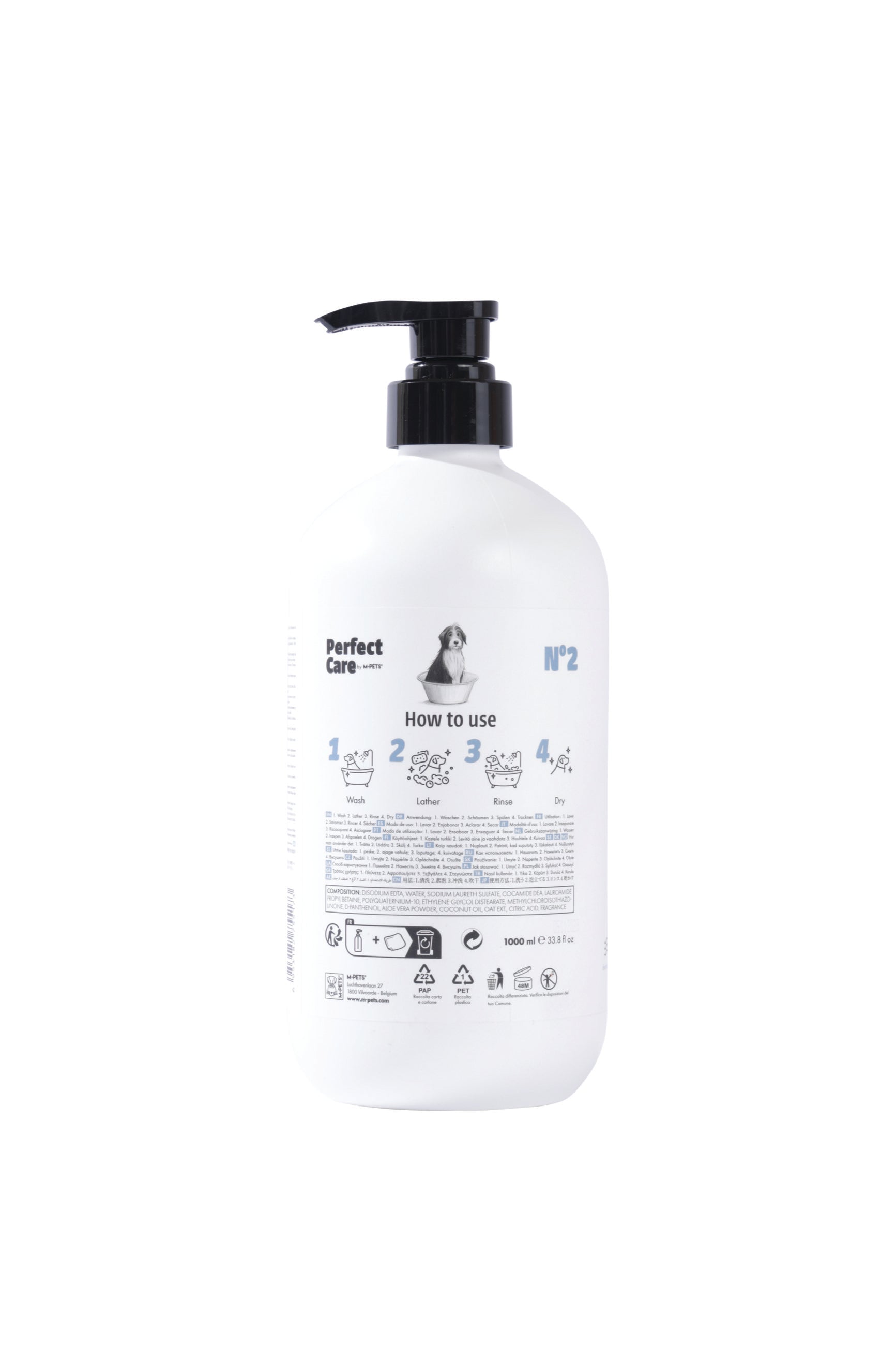 Shampoo 5 en 1 para Perro - 1L | M-PETS Perfect Care No.2