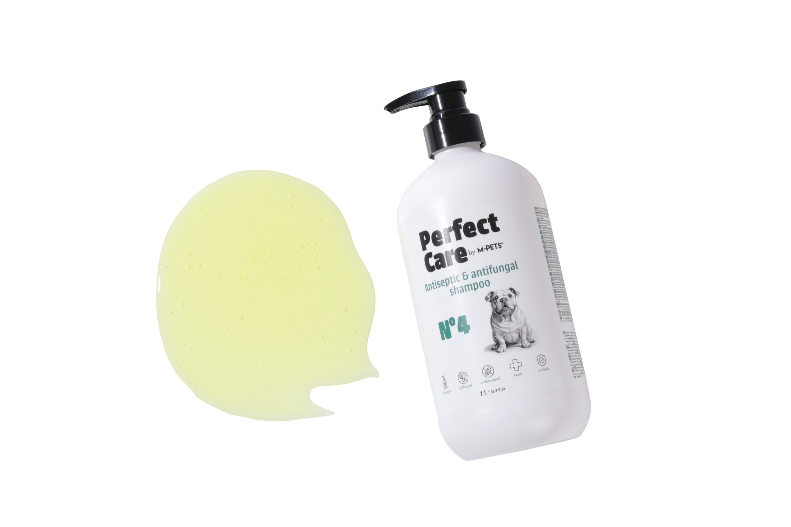 Shampoo Antiséptico y Antifúngico para Perro - 1L | M-PETS Perfect Care No.4
