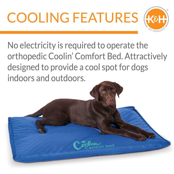 Cama Enfriadora Ortopédica para Perro Coolin’ Comfort Bed - Grande (Large) | K&H