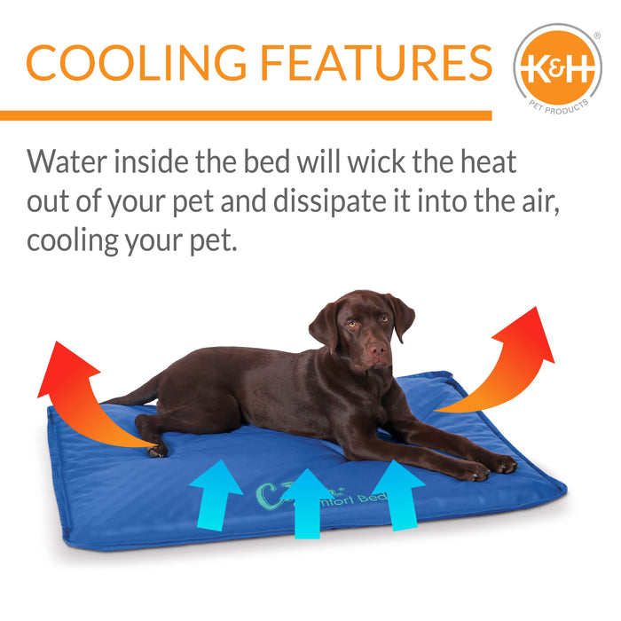 Cama Enfriadora Ortopédica para Perro Coolin’ Comfort Bed - Grande (Large) | K&H