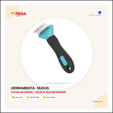 Herramienta Desanudadora Dematting Tool HAIRDO