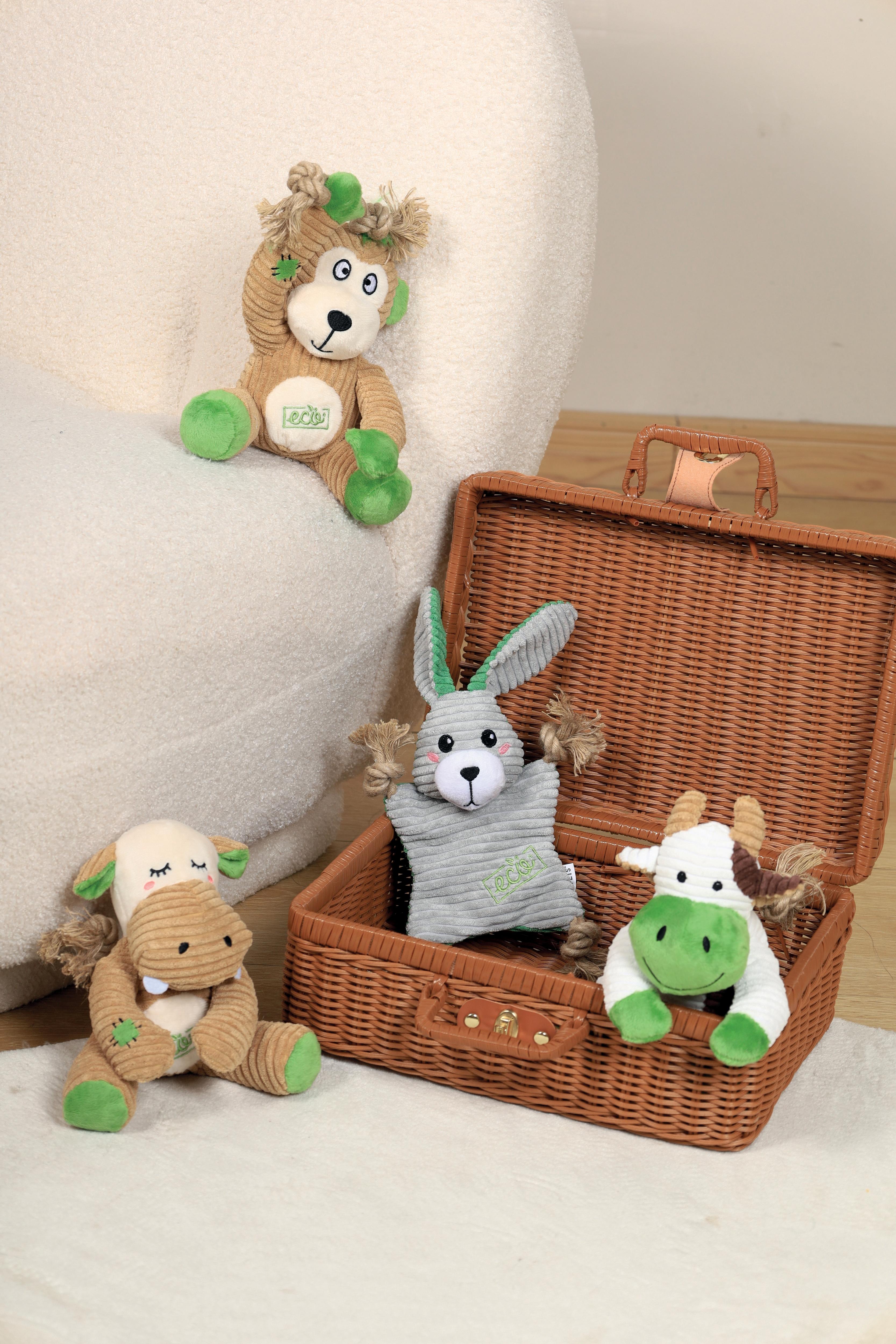 Juguete TERRA ECO ELLA para Cachorro – 99% Materiales Reciclados | M-PETS®