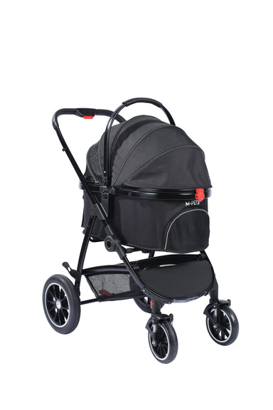 CONQUEST Detachable Pet Stroller Black