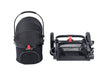 CONQUEST Detachable Pet Stroller Black