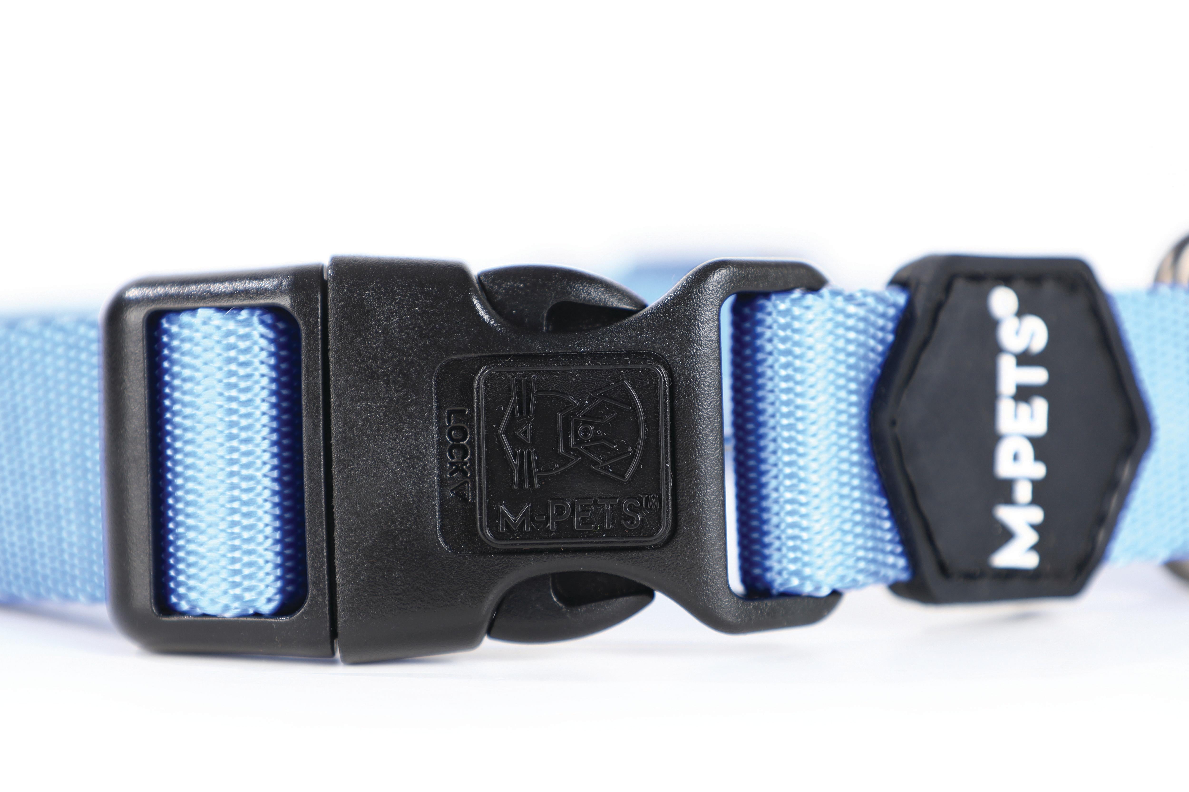 Collar GENTLE DOG Blue para Perro – Premium con Hebilla de Seguridad | M-PETS®