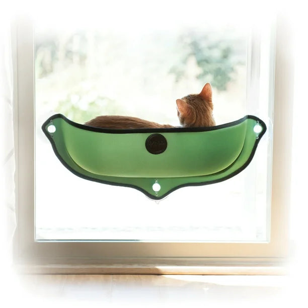 Cama Ventana para Gato EZ Mount Window Bed - Verde (Green) | K&H