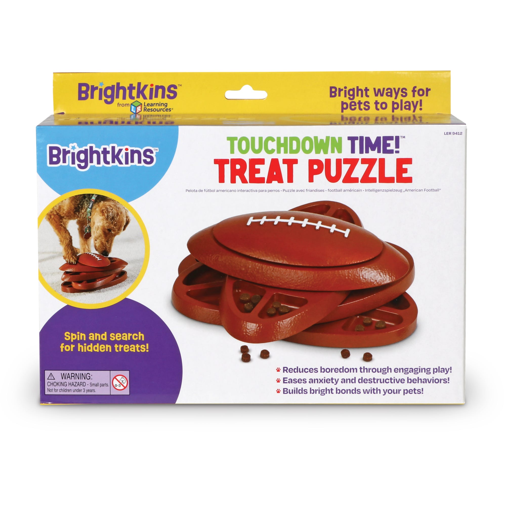 Juguete Rompecabezas para Perros Touchdown Time | Brightkins