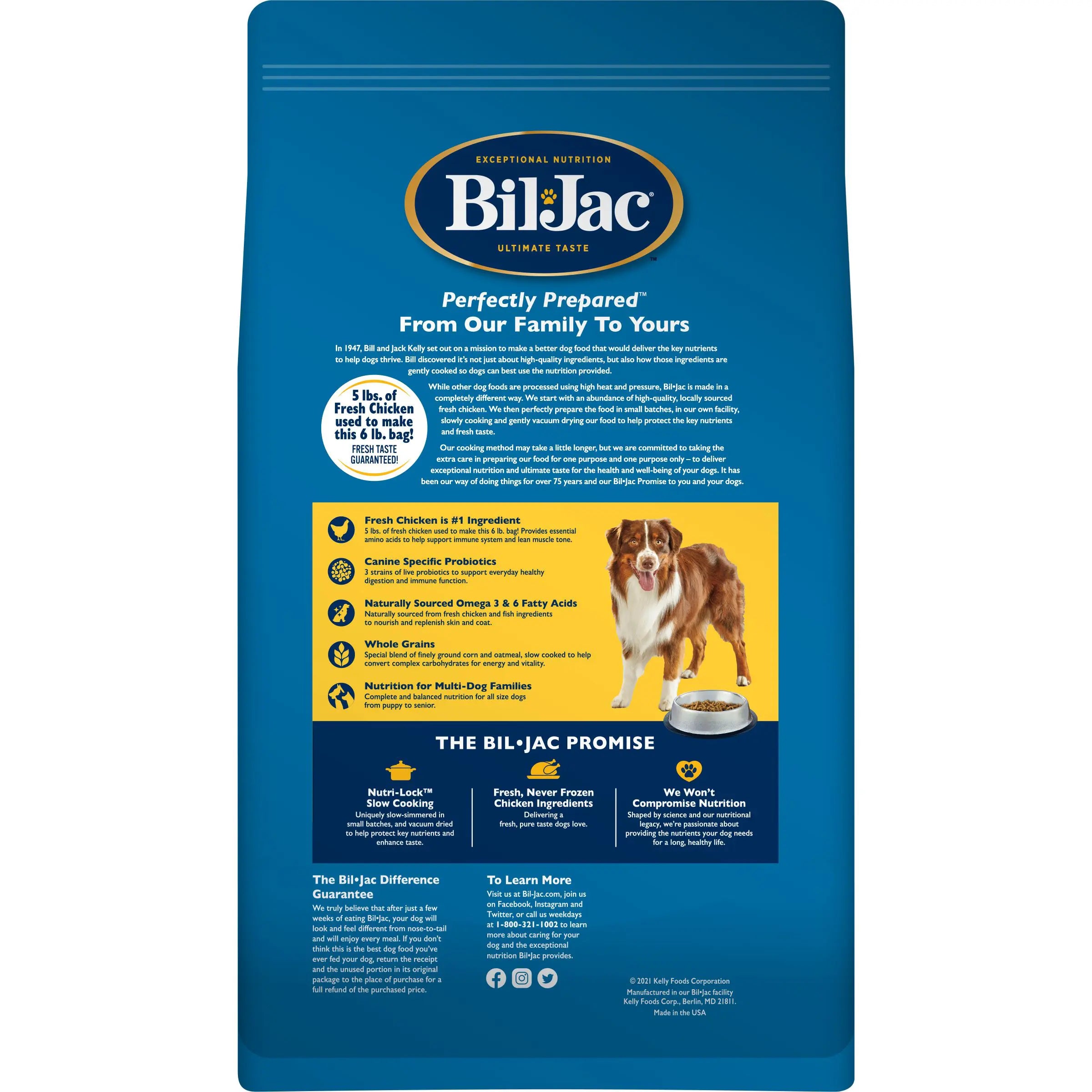 Alimento para Perros Adultos - Adult Select Formula con Pollo Fresco | Bil-Jac