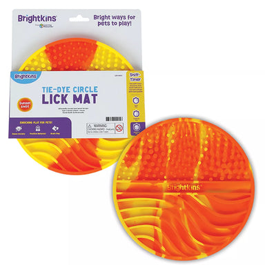 Tapete Lamedor para Perros y Gatos Tie Dye Circulo | Brightkins