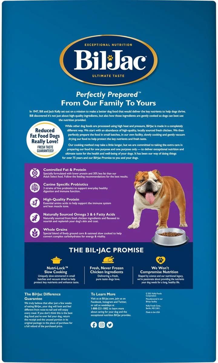 Alimento para Perros Adultos - Reduced Fat Formula | Bil-Jac