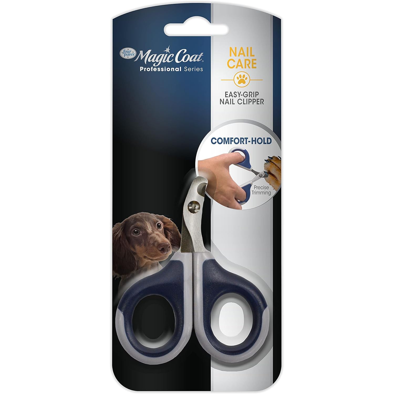 Cortauñas Profesional para Perros Pequeños y Gatos Magic Coat® Easy-Grip Nail Clipper | Corte Preciso y Seguro