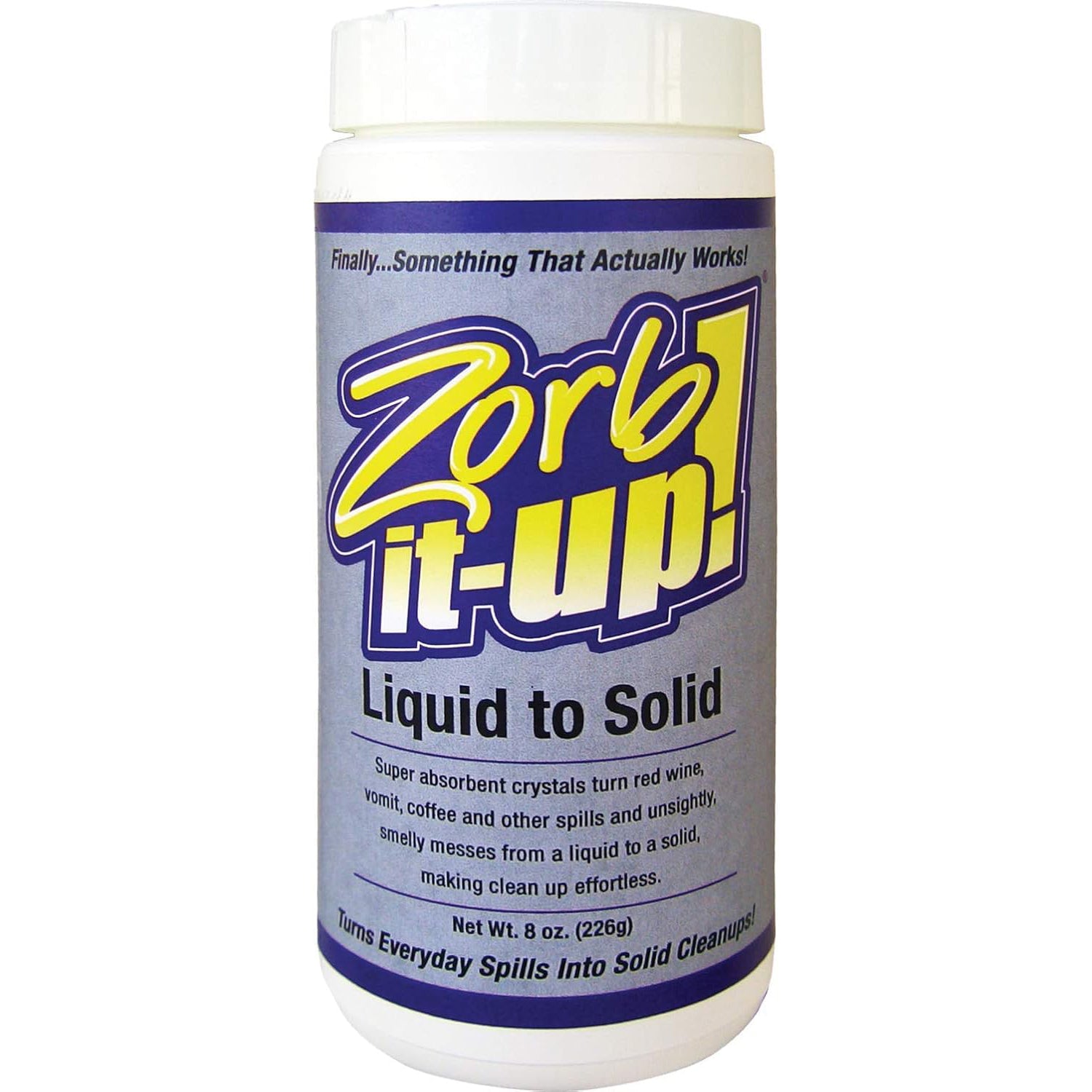 Polvo Súper Absorbente de Líquido a Sólido Zorb-It-Up!™ 8 oz (226 g) | Urine Off