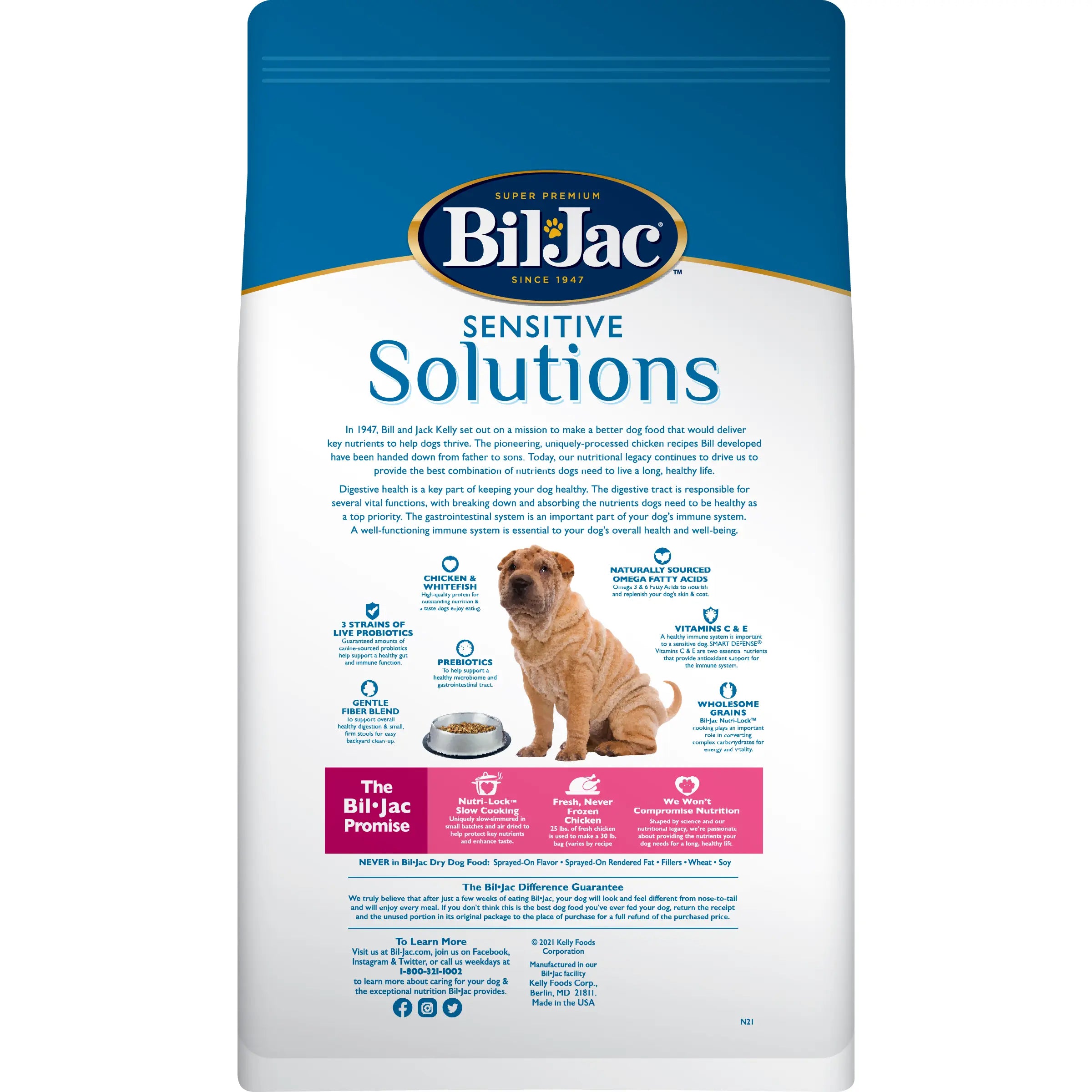 Alimento para Perros Sensitive Solutions - Soporte Digestivo e Inmunológico | Bil-Jac