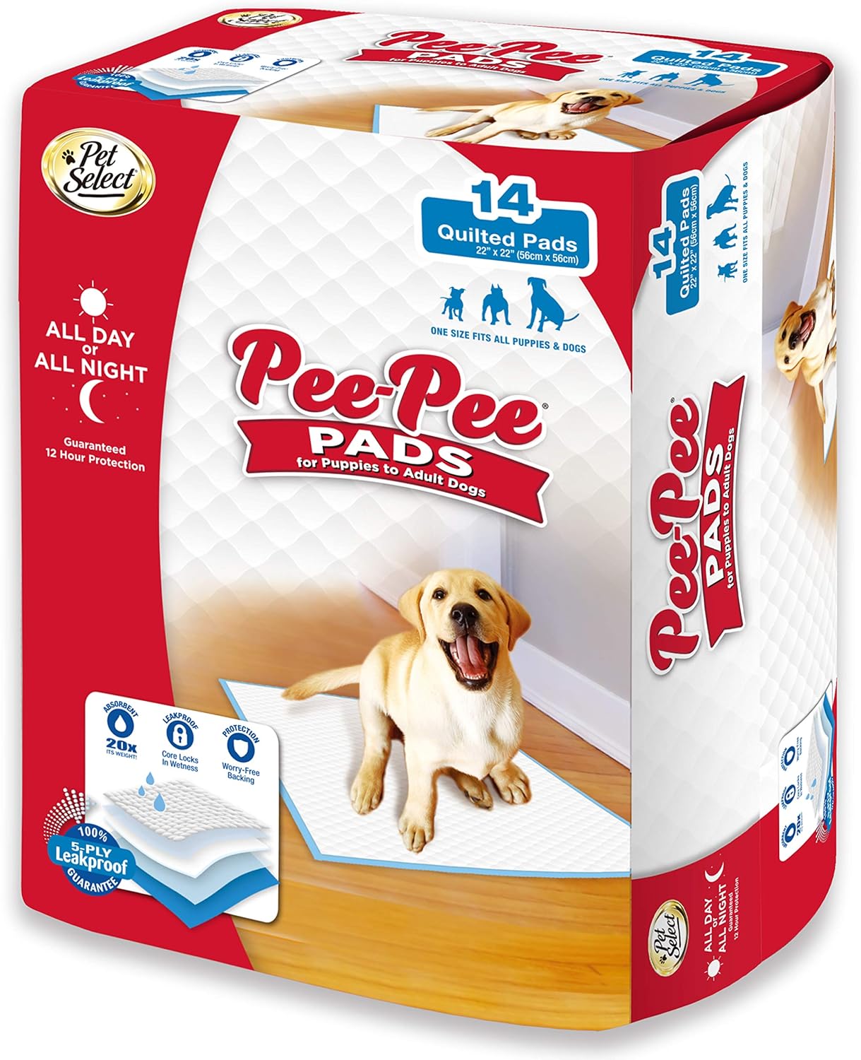 Tapete Entrenador para Perros Pee-Pee Pads – 55.9 × 58.4 cm | Four Paws