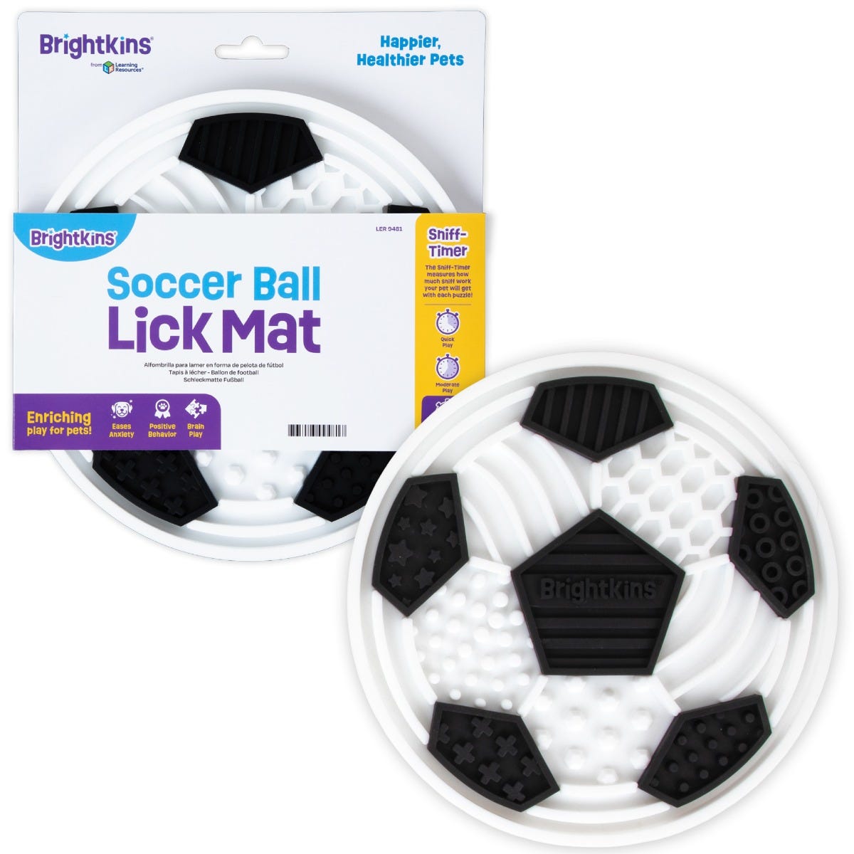 Tapete lamedor Balón de Fútbol de Brightkins