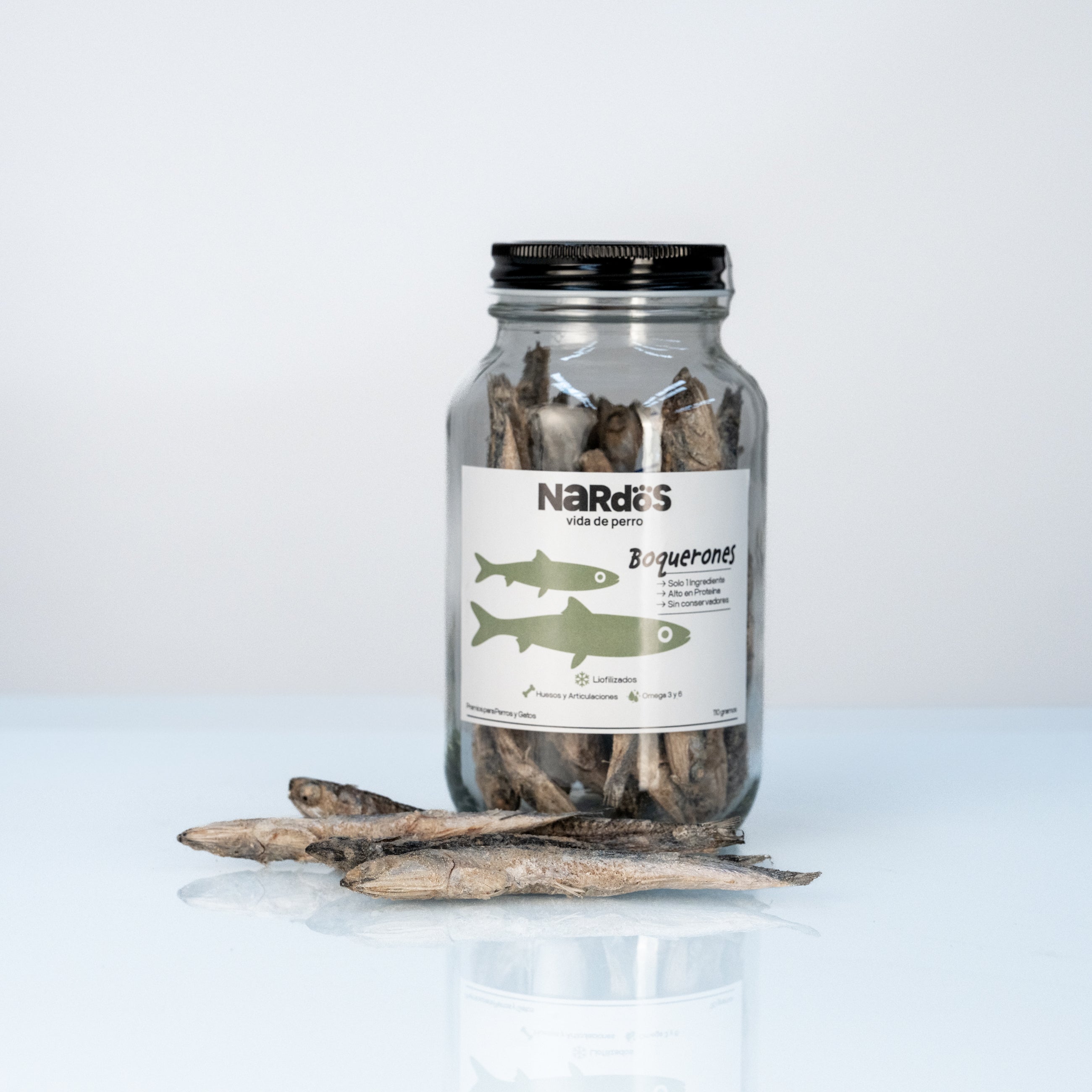Boquerones Liofilizados — Omega-3, Colágeno y Articulaciones Sanas | Método Nardos™