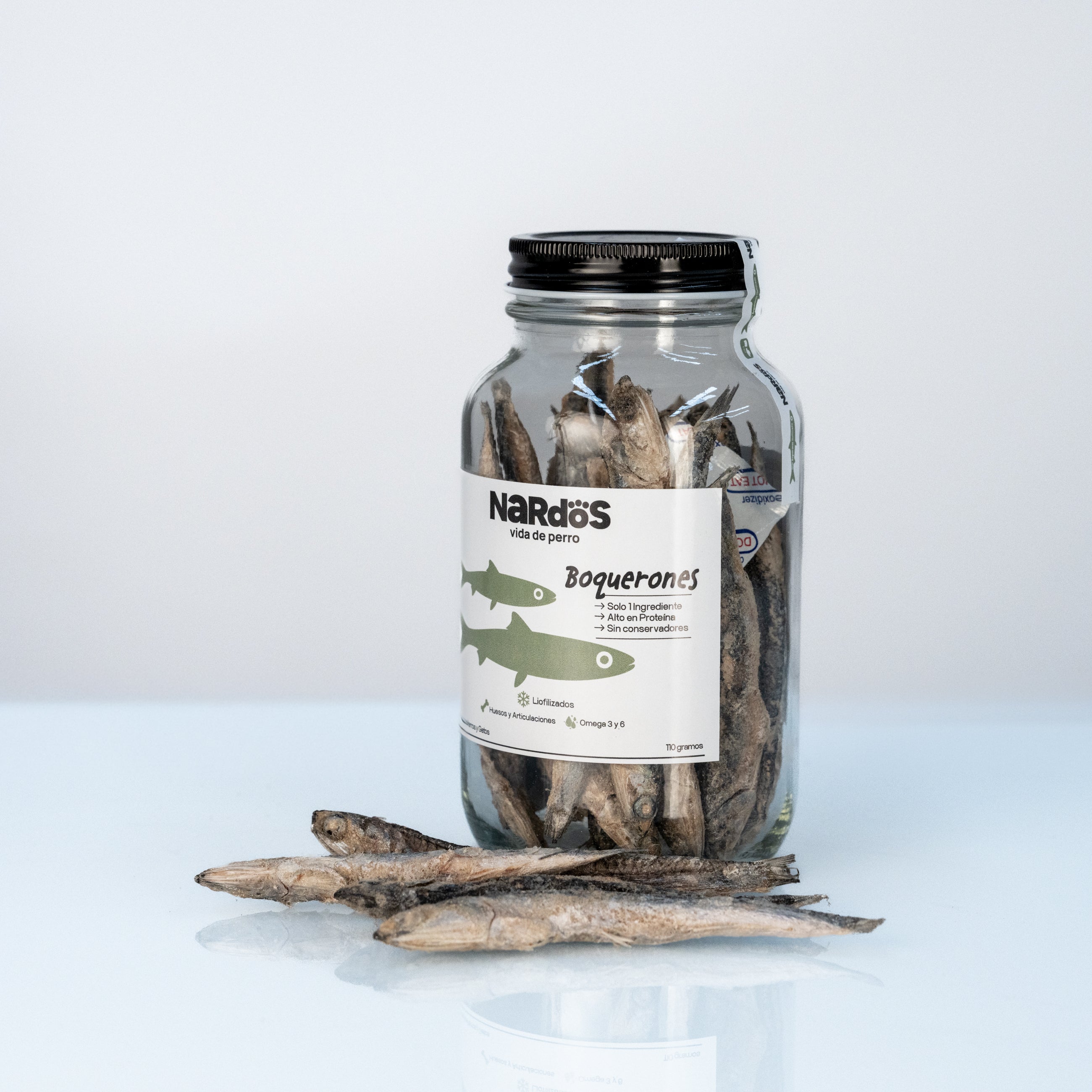 Boquerones Liofilizados — Omega-3, Colágeno y Articulaciones Sanas | Método Nardos™