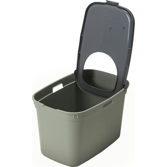 Arenero Top Cat Moderna color verde olivo