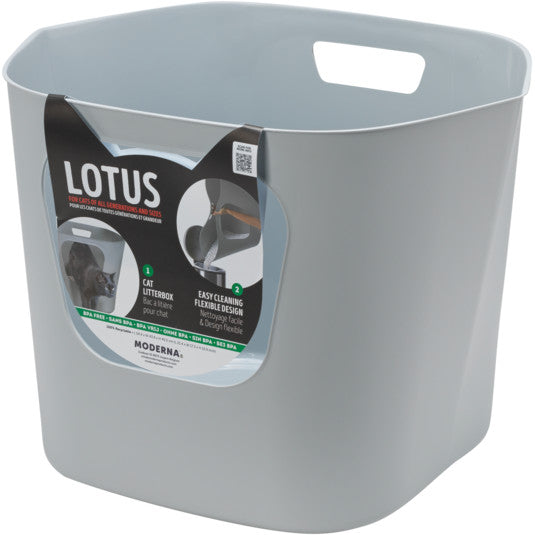 Arenero Lotus Moderna color gris titanio