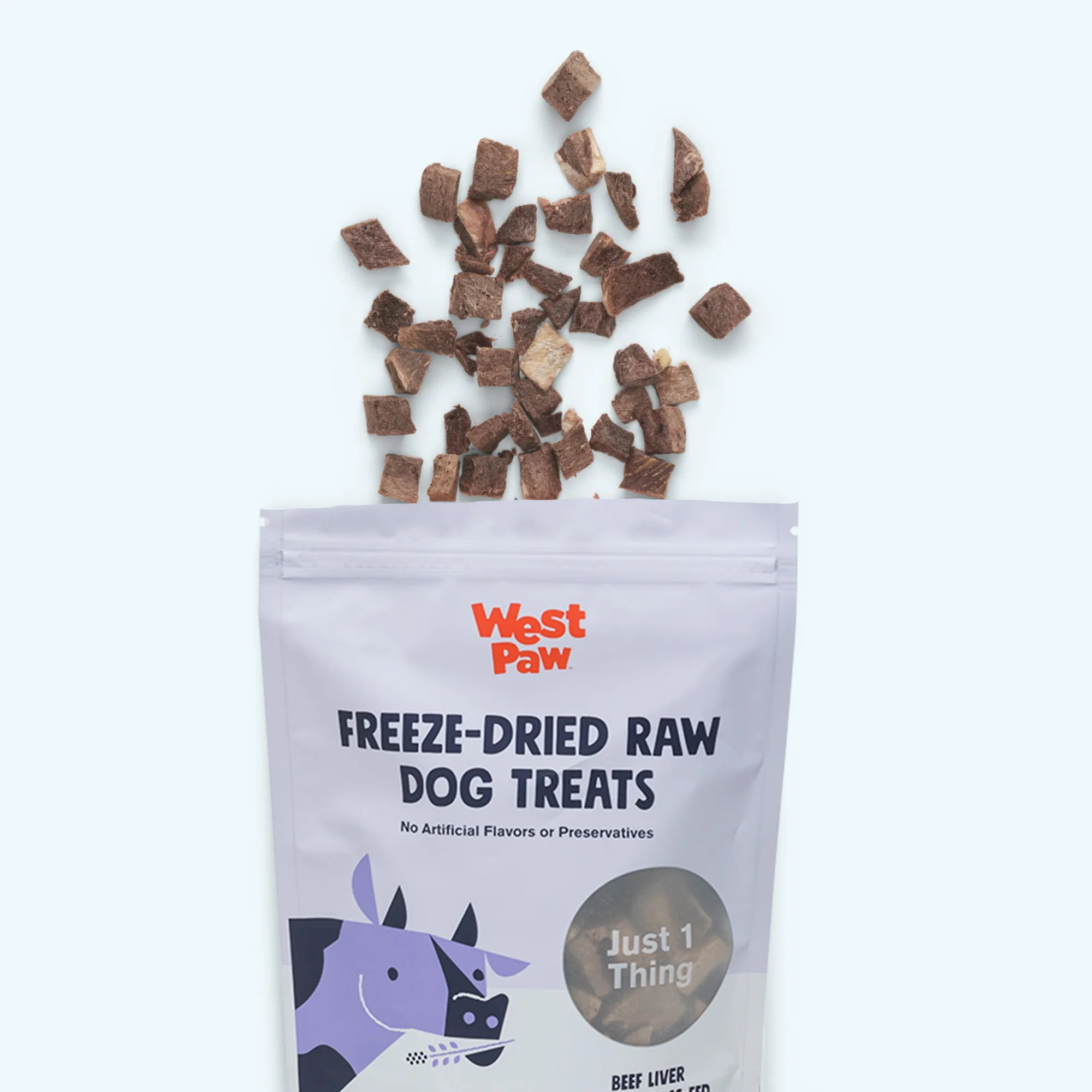 Premio Liofilizado de Hígado de Res para Perros - 100% Natural | West Paw