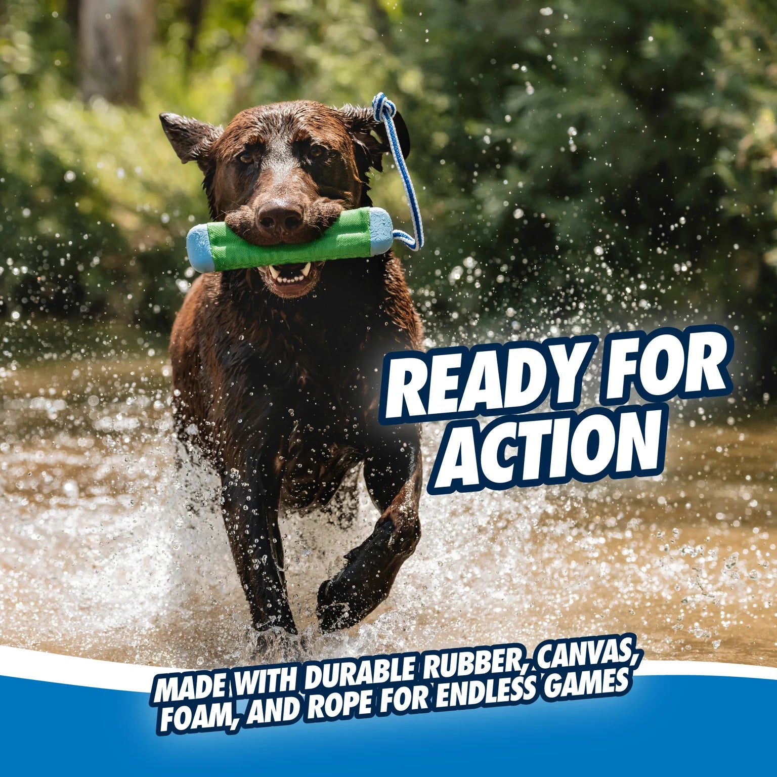 Juguete Flotante y Resistente para Perros - Amphibious Bumper Floating Dog Toy | Chuckit!®