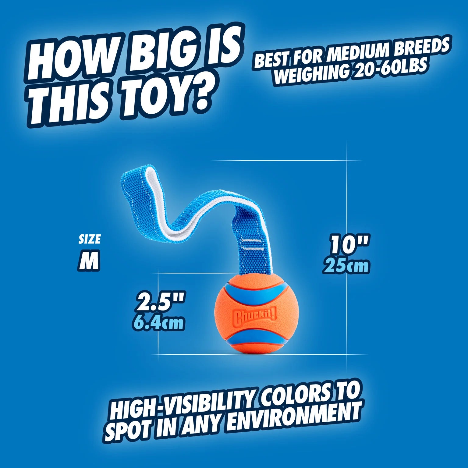 Juguete Ultra Tug para Perros - Ultra Tug Dog Toy | Chuckit!®
