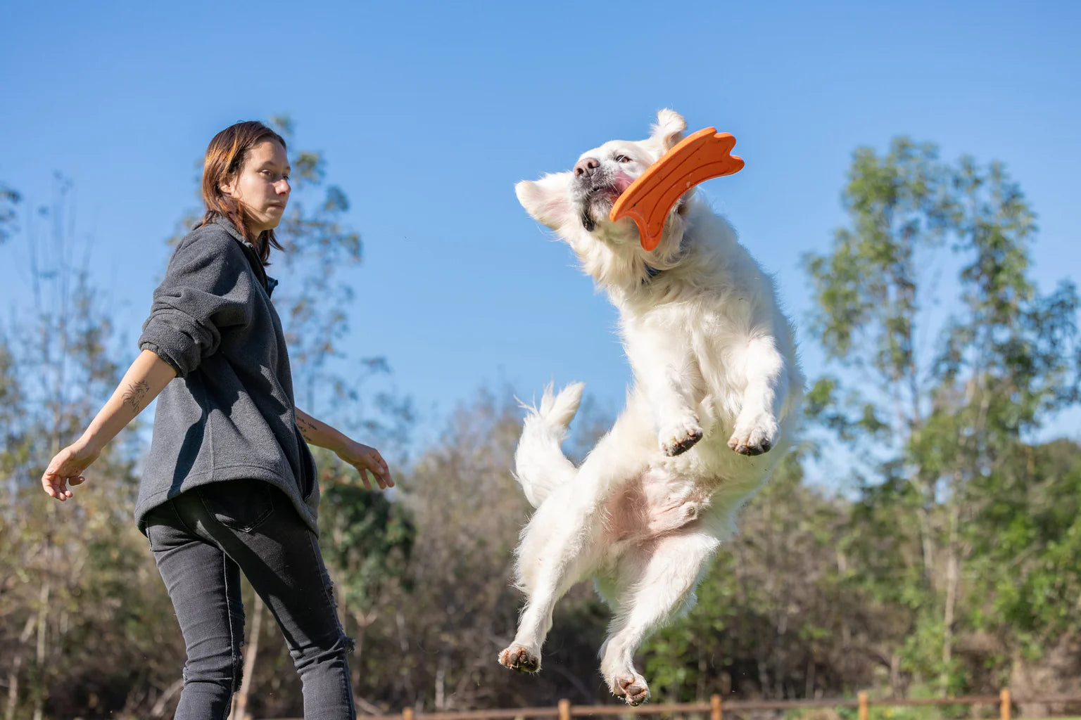 Juguete Ultra Ardilla Voladora para Perros - Ultra Flying Squirrel Outdoor Dog Fetch Toy | Chuckit!®