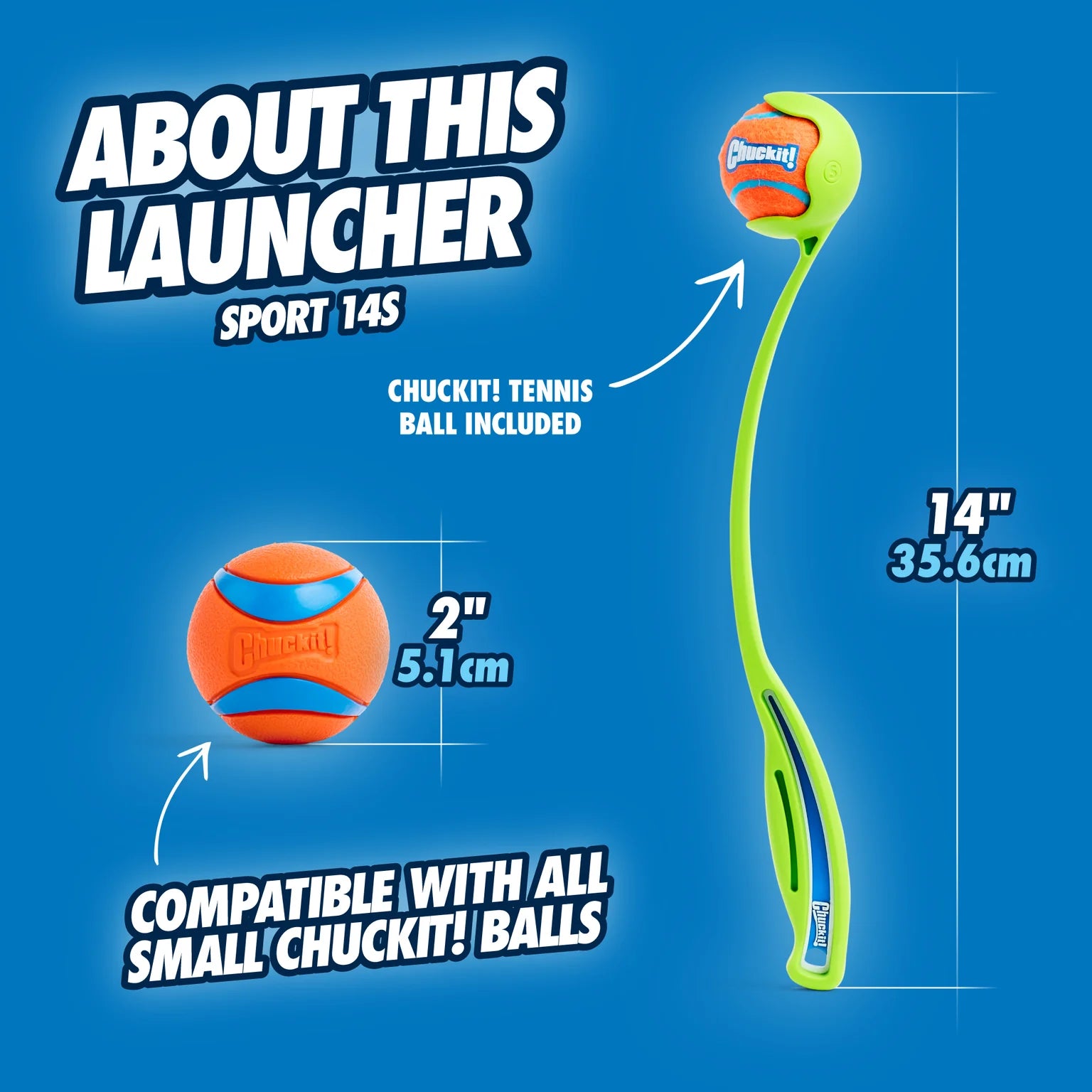 Lanzador Deportivo para Perros - Chuckit! Sport Launcher | Chuckit!®