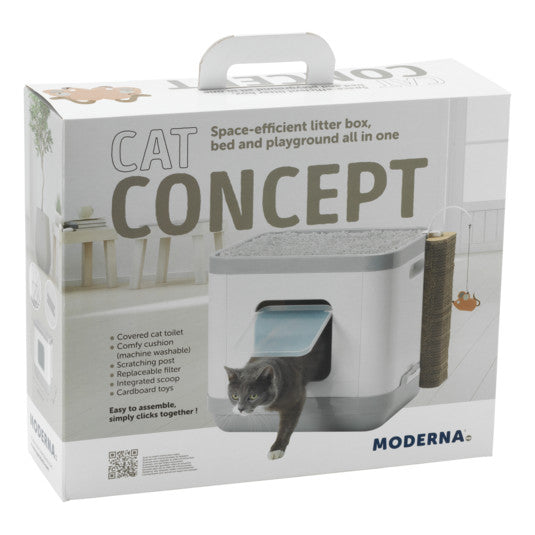 Cat Concept Moderna en su caja