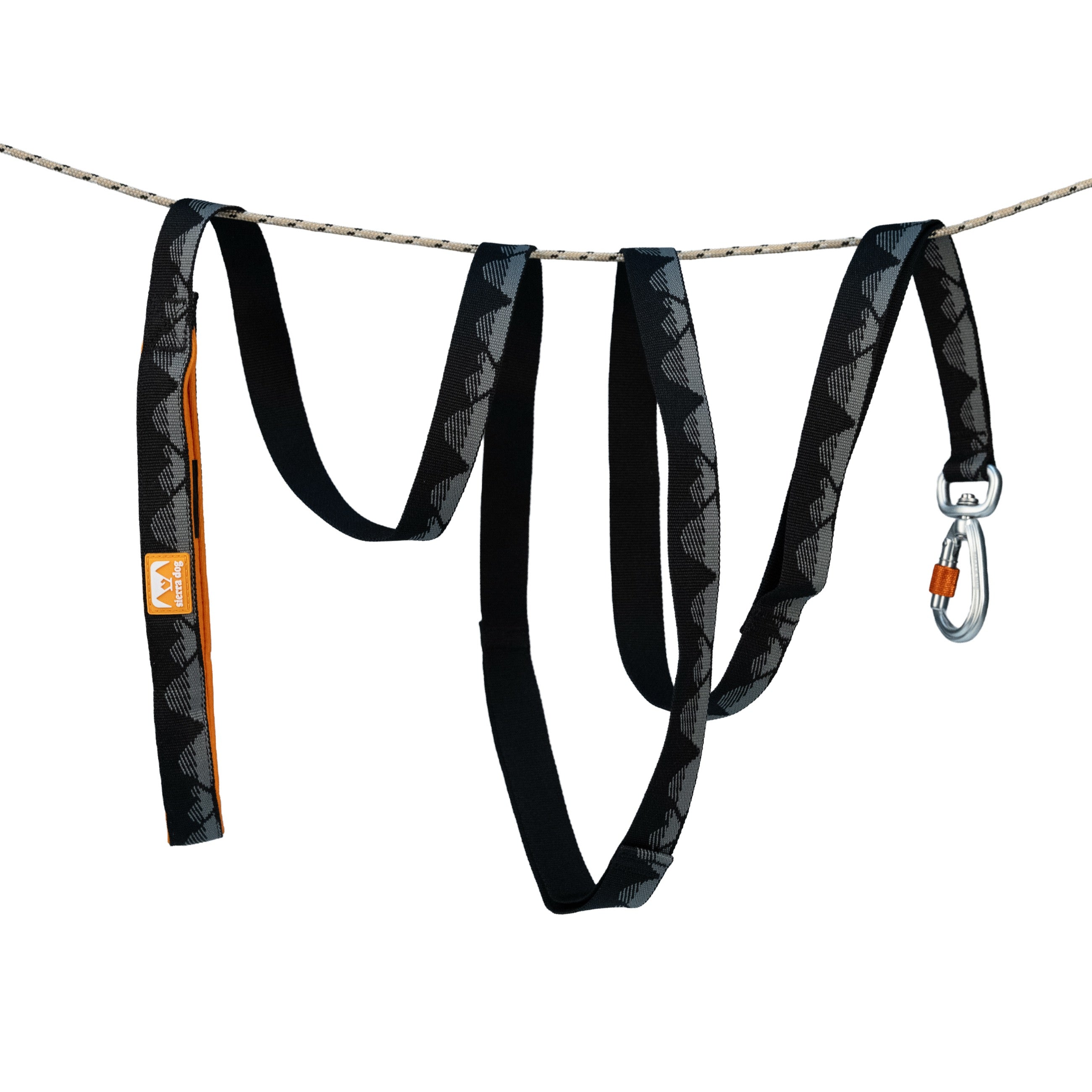 Correa Sierra JacQ Leash Negro Carbón foto de producto