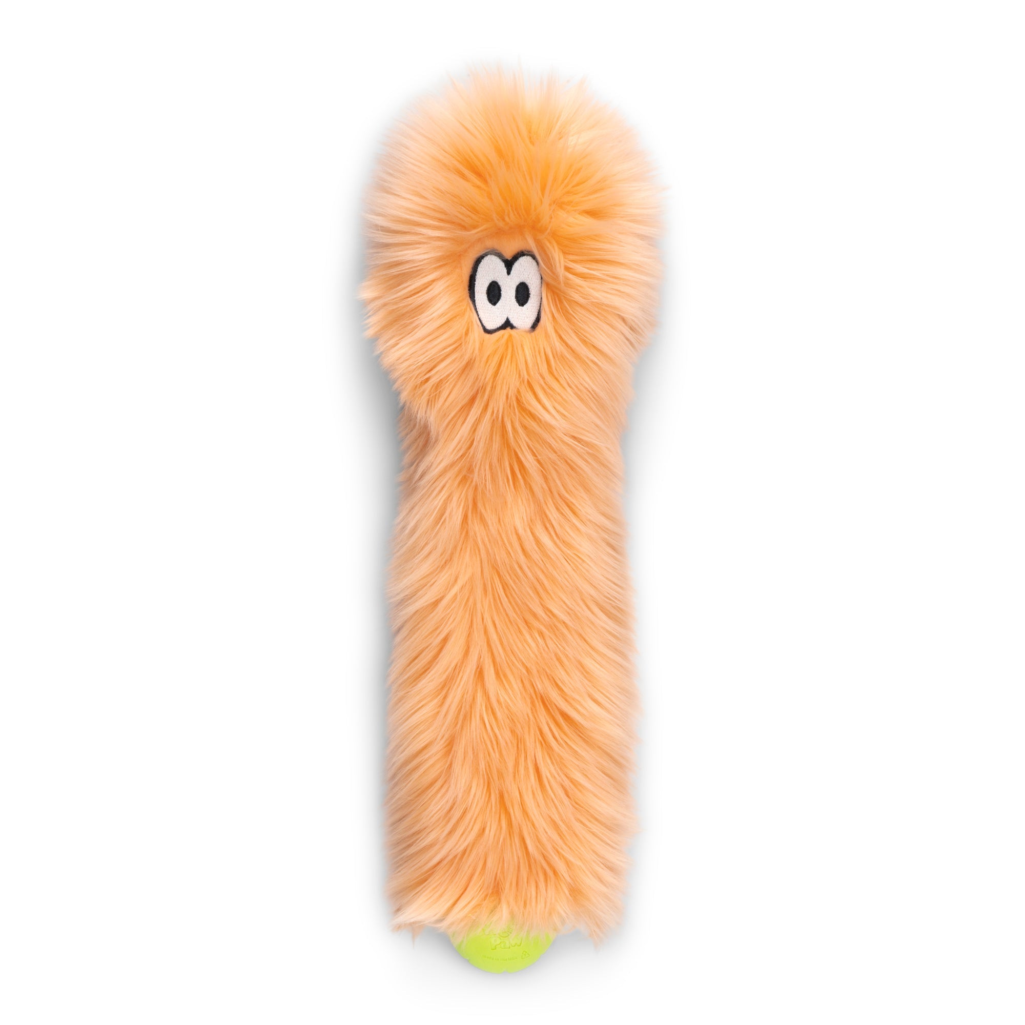 Juguete SVEN para Perros con Peluche Reforzado y Zogoflex® - Naranja Melón (Melon) | ROWDIES de West Paw
