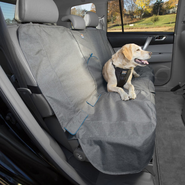 Heather Bench Seat Cover en Gris - Cubre Asientos para Perros de Kurgo®