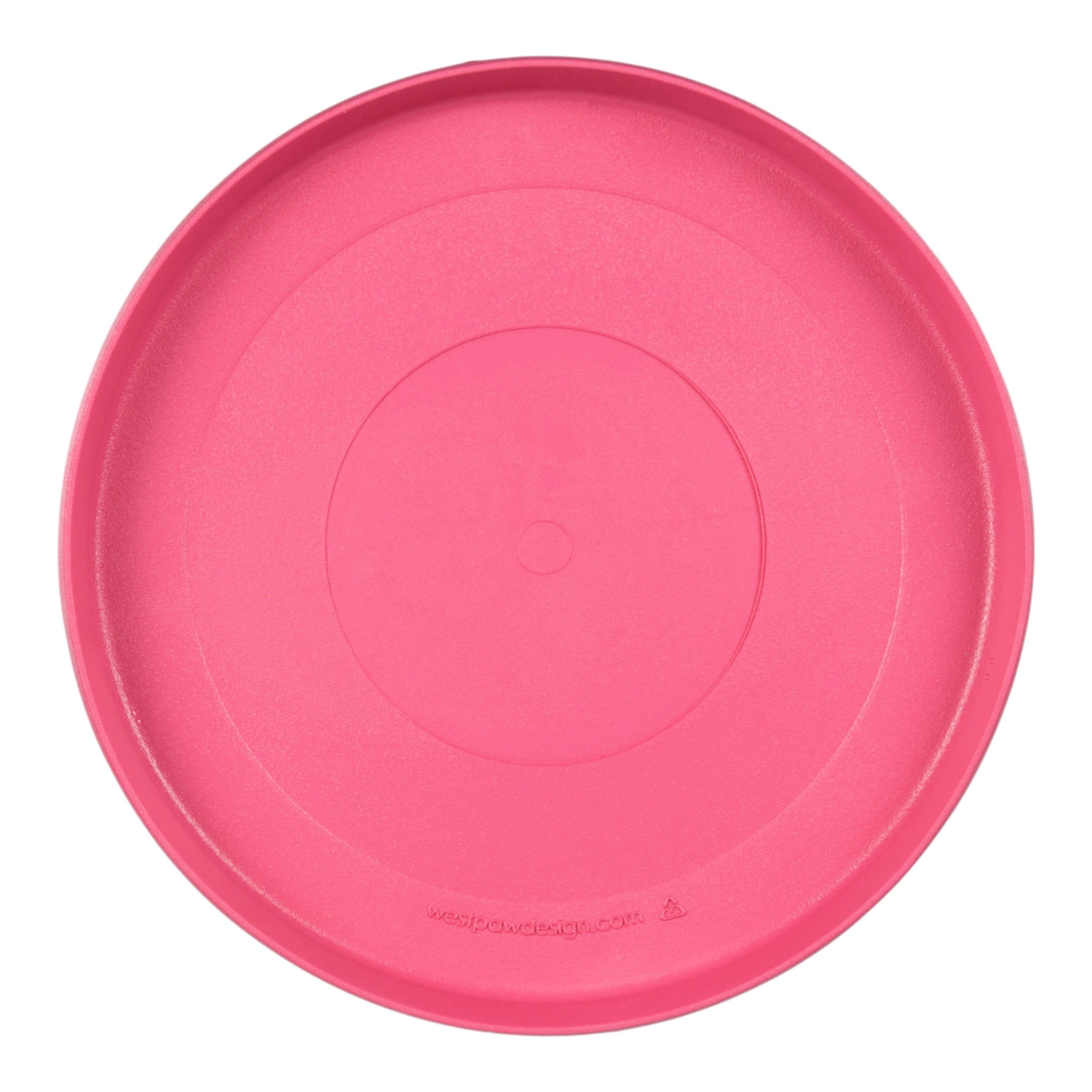 ZISC de West Paw® color Rosa Geranio (Geranium) Edición Limitada – Frisbee Disco de Juguete para Perros