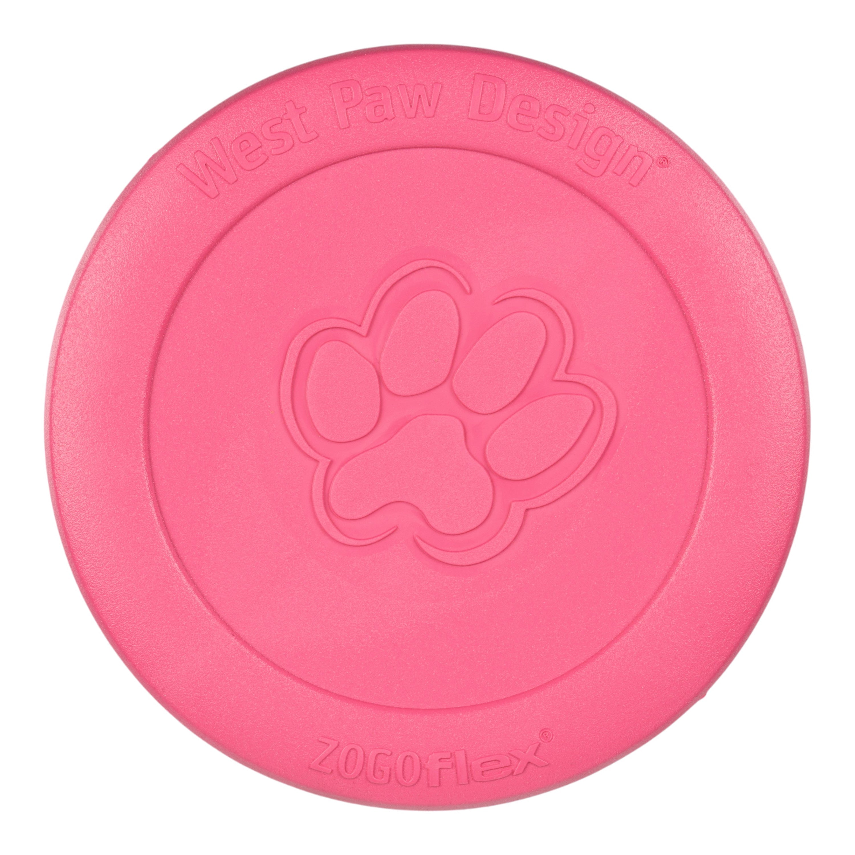 ZISC de West Paw® color Rosa Geranio (Geranium) Edición Limitada – Frisbee Disco de Juguete para Perros
