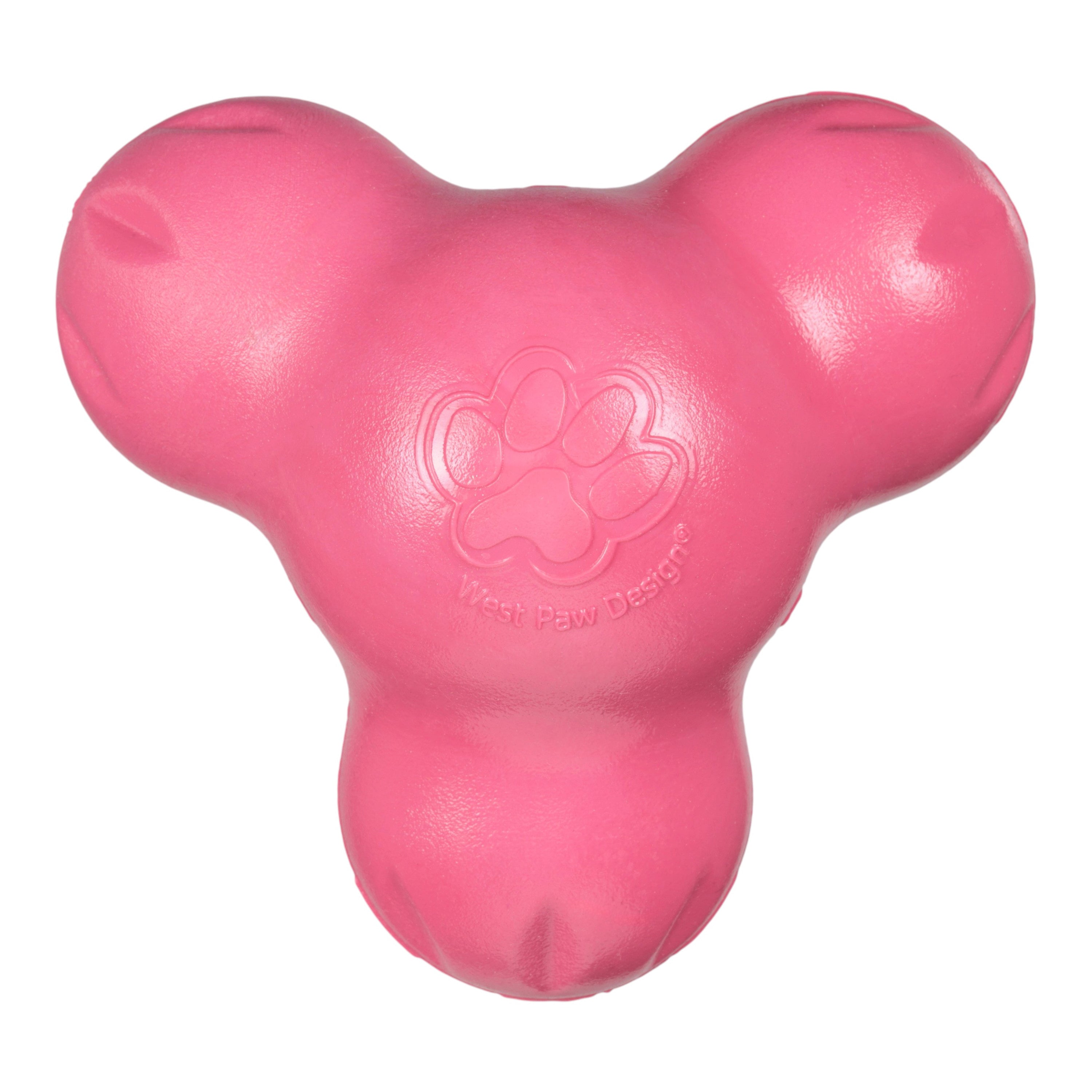 TUX de West Paw® color Rosa Geranio (Geranium) Edición Limitada – Juguete Dispensador de Premios para Perros