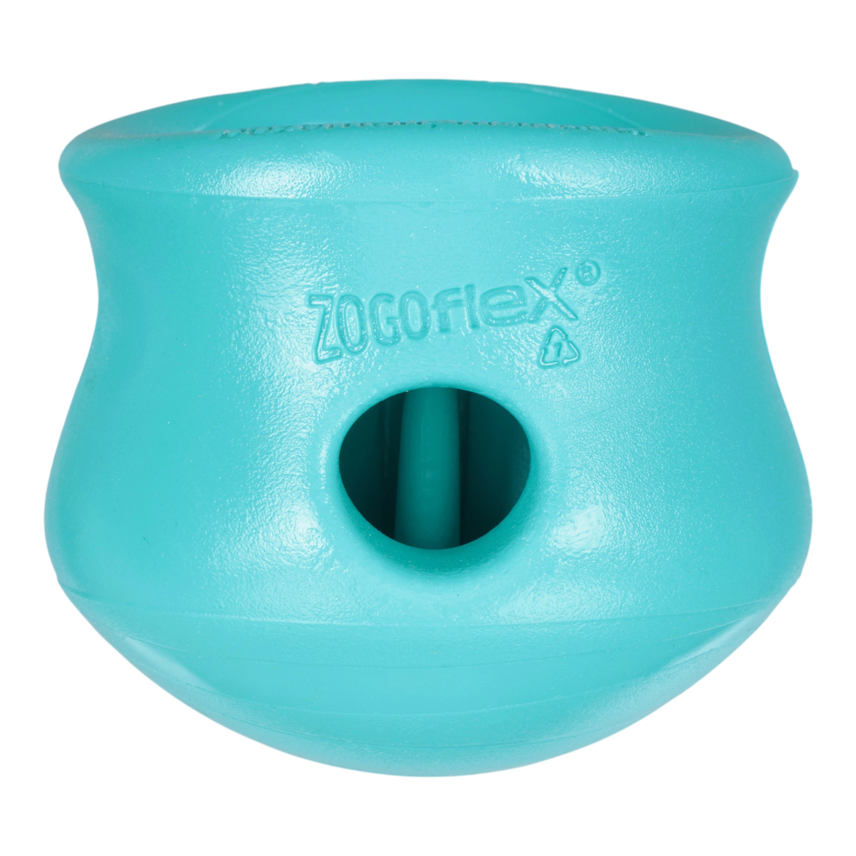 TOPPL de West Paw® color Verde Azulado (Teal) Edición Limitada – Juguete Rompecabezas Dispensador de Premios para Perros